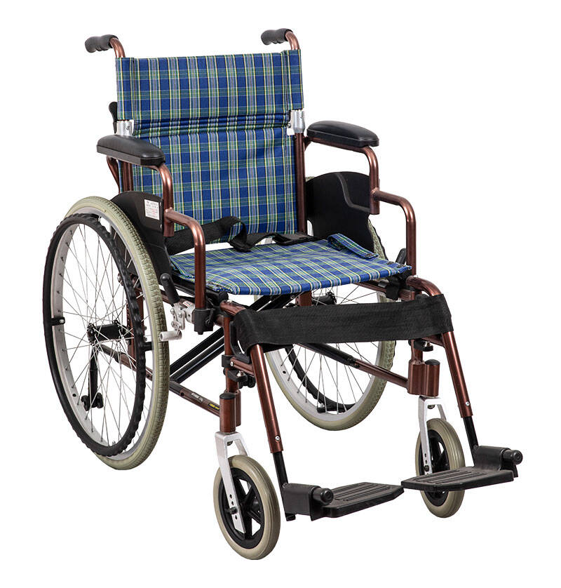 Erwachsener leichter faltbarer manueller Rollstuhl