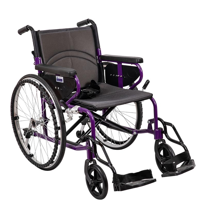 Medizinischer klappbarer manueller Rollstuhl