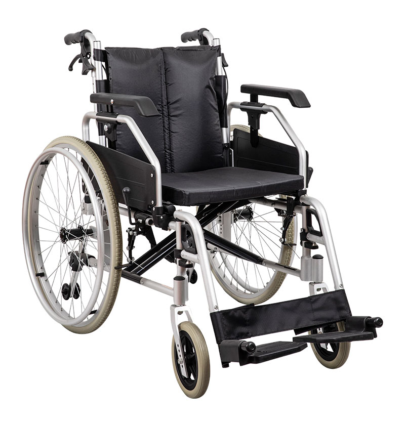 Leichter manueller Rollstuhl aus Aluminiumlegierung